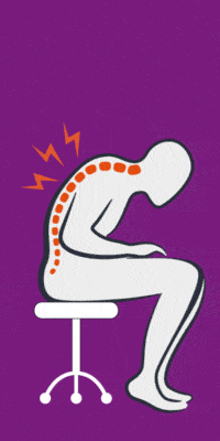 illustration mauvaise posture